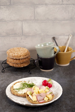 Glutenfri Porsjonsstykke Grov Tin Server 85gx25stk