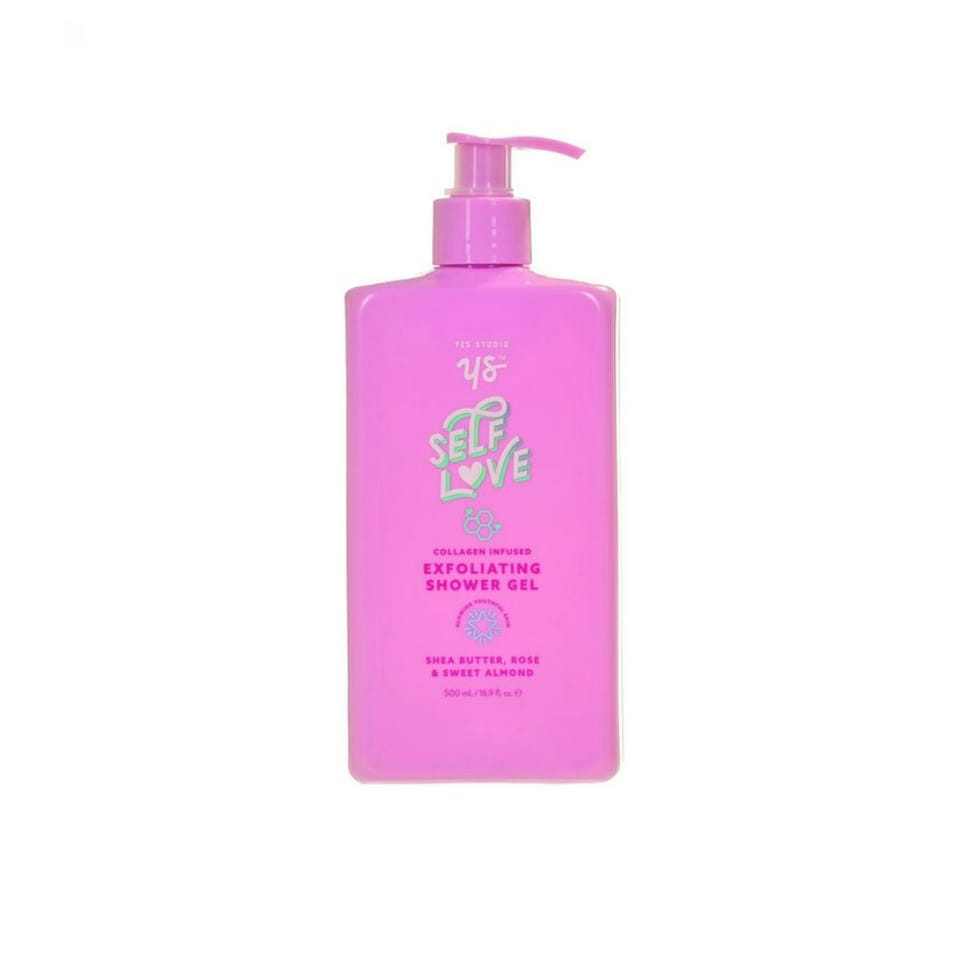 Yes Studio Exfolisting Shower Gel Rose 500ml