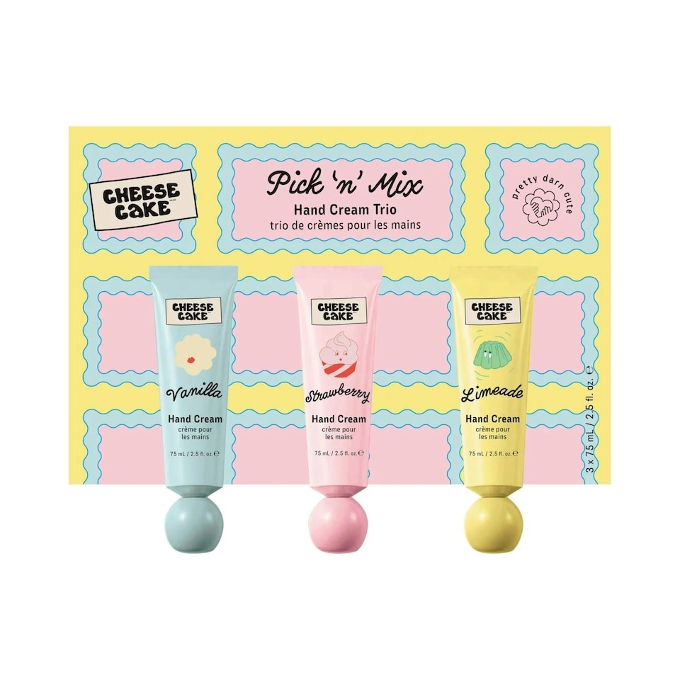 CheeseCake Pick 'n' Mix Hand Cream Trio Gift Set