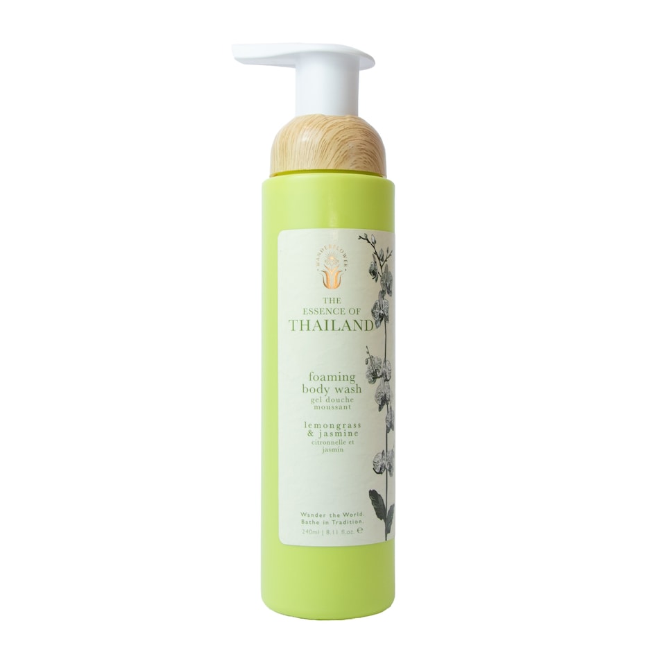 Wanderflower Essence of Thailand Foaming Body Wash 240ml