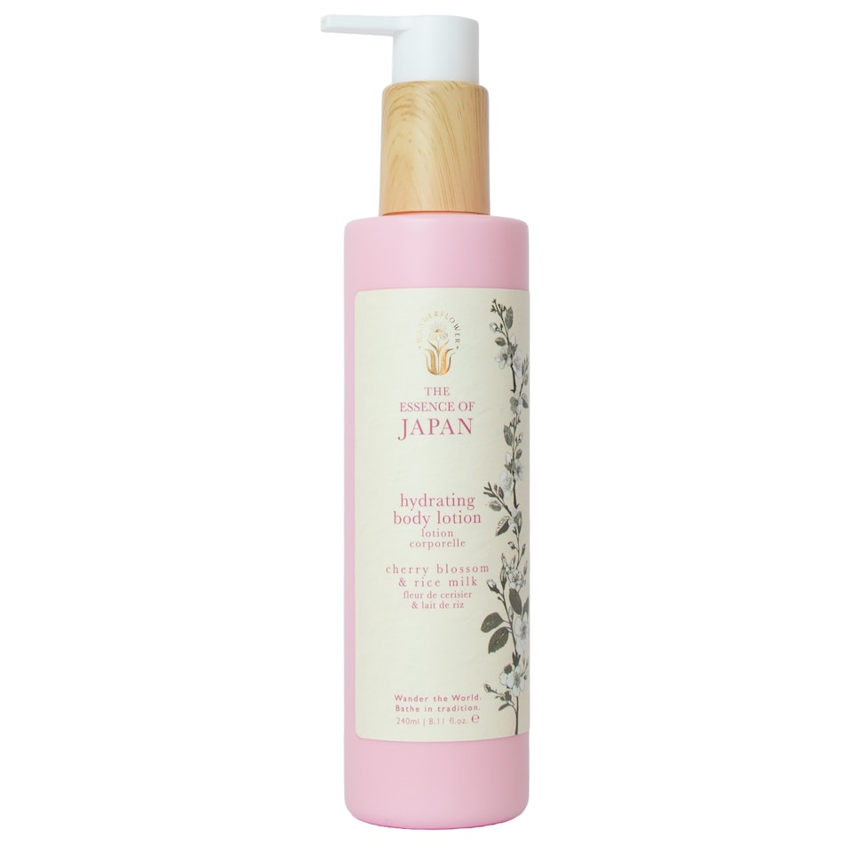 Wanderflower Essence of Japan Body Lotion Cherry Blossom 240ml