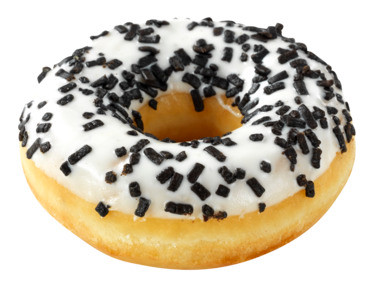 Donut Vanilje og Sjokoladesmak 60gx48stk