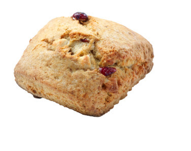 Scones med Tranebær og Hvit Sjokolade 100gx60stk