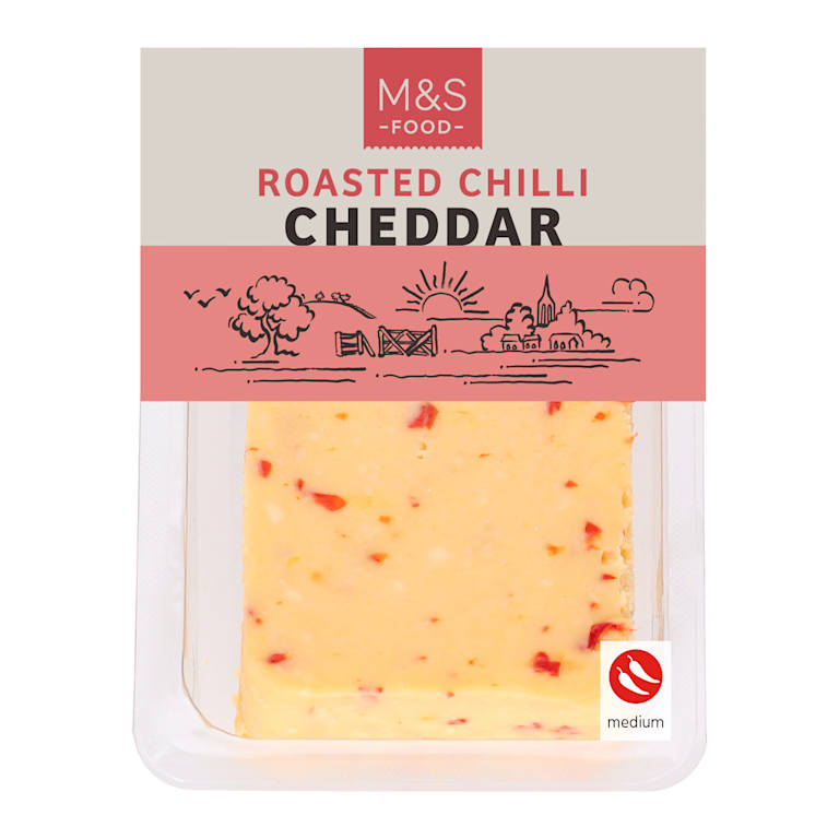 M&S Roasted Chilli Cheddar Cheese