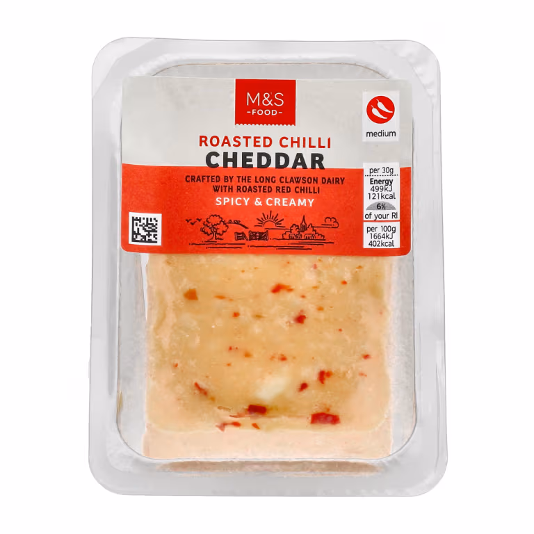 M&S Roasted Chilli Cheddar Cheese