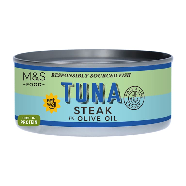 M&S Tuna Steak In Olive Oil