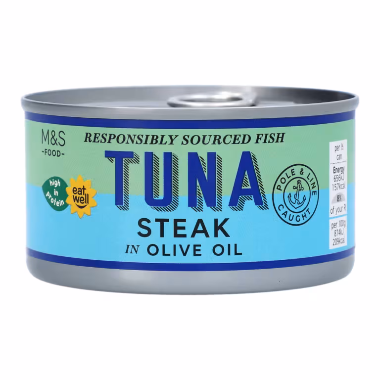 M&S Tuna Steak In Olive Oil
