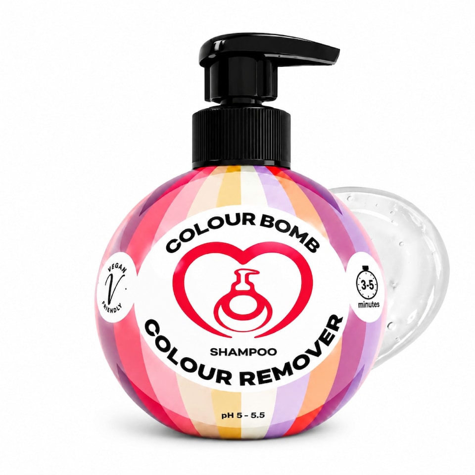 Colour Bomb Non-Permanent Hair Colour Remover Shampoo 250ml