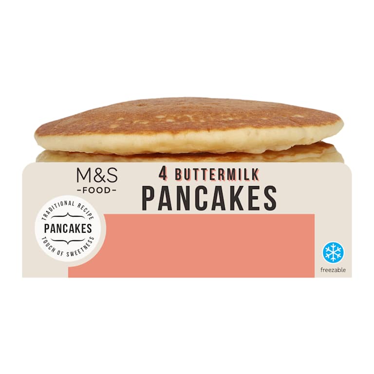 M&S 4 Buttermilk Pancakes