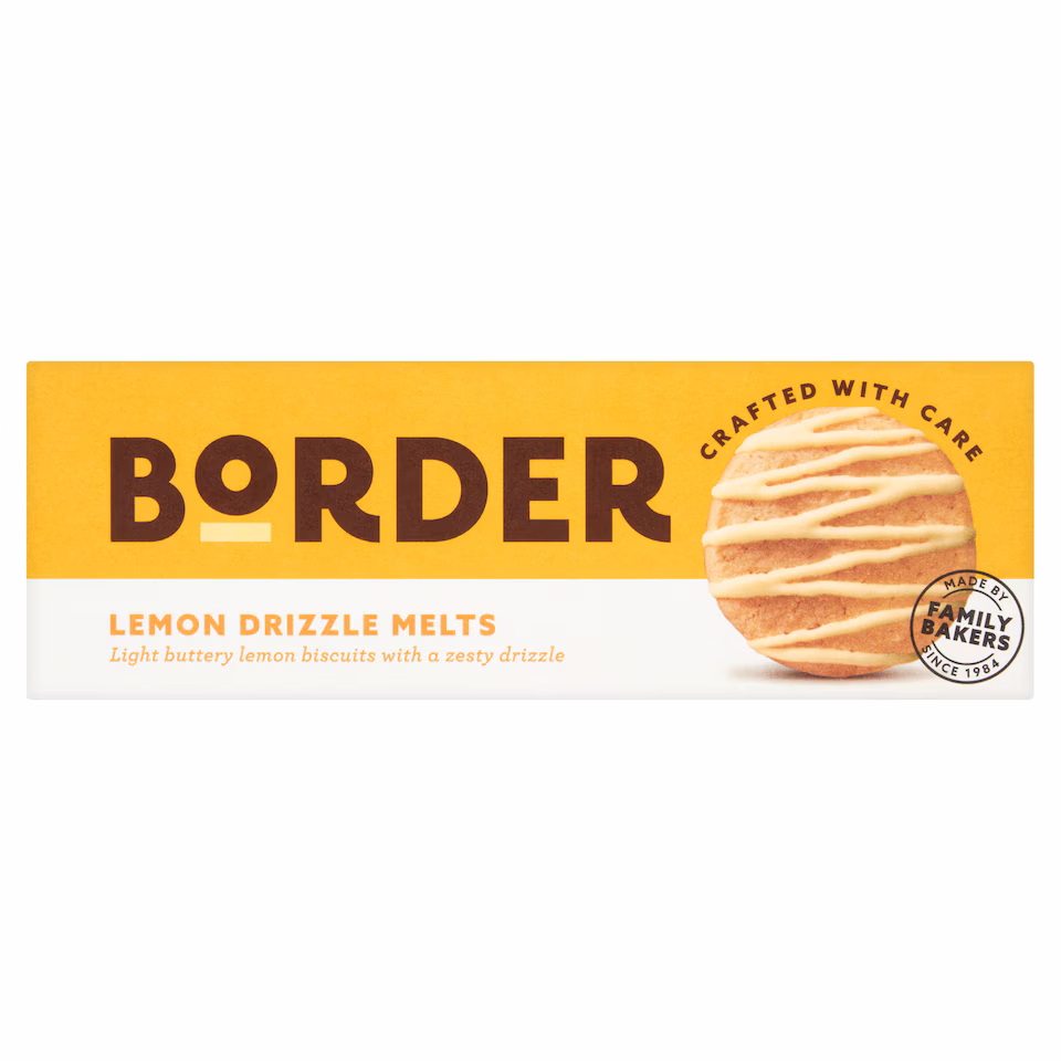 Border Lemon Drizzle Melts 150g