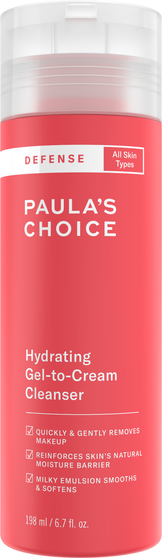 Paula's Choice Defense Gel-To-Cream Cleanser 198 ml