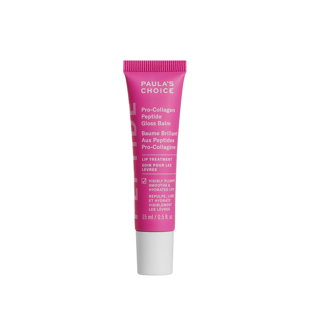 Paula's Choice Pro-Collagen Peptide Gloss Balm Lip Treatment Sheer Pink