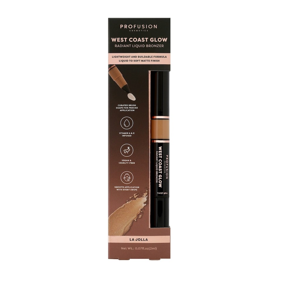 West Coast Glow Liquid Bronzer - La Jolla | Bronze