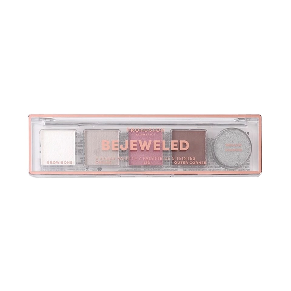 Profusion Mini Essentials 5 Shade Palette Bejewelled | Grey