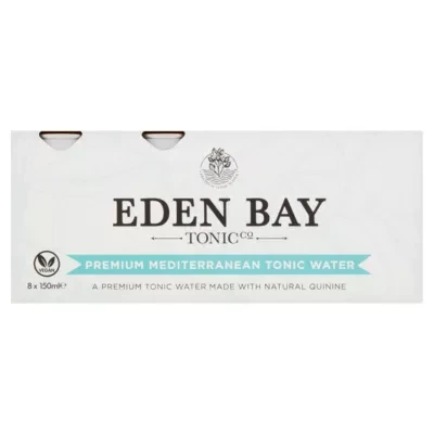 Eden Bay Premium Mediterranean Tonic Water 8 x 150ml