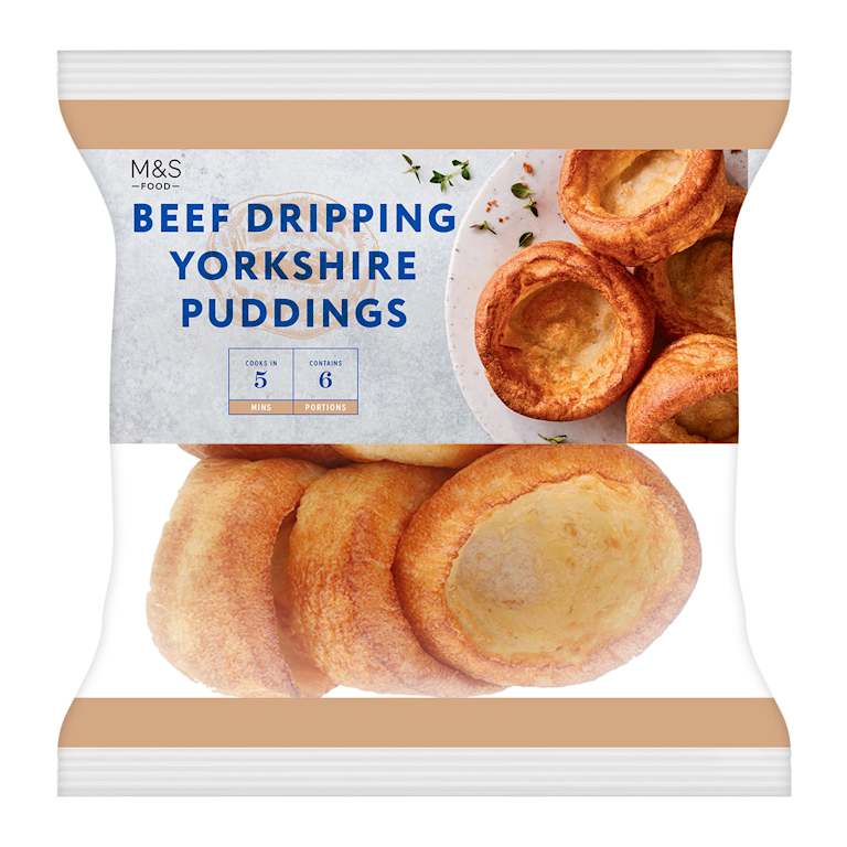 M&S Beef Dripping Yorkshire Puddings
