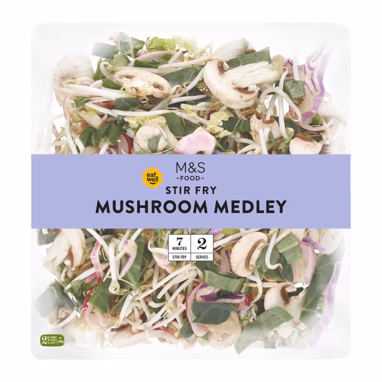 M&S Mushroom Stir Fry