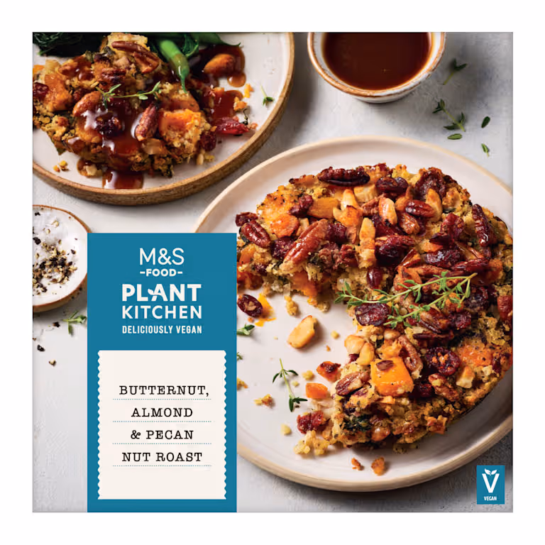 M&S Plant Kitchen Butternut, Almond and Pecan Nut Roast