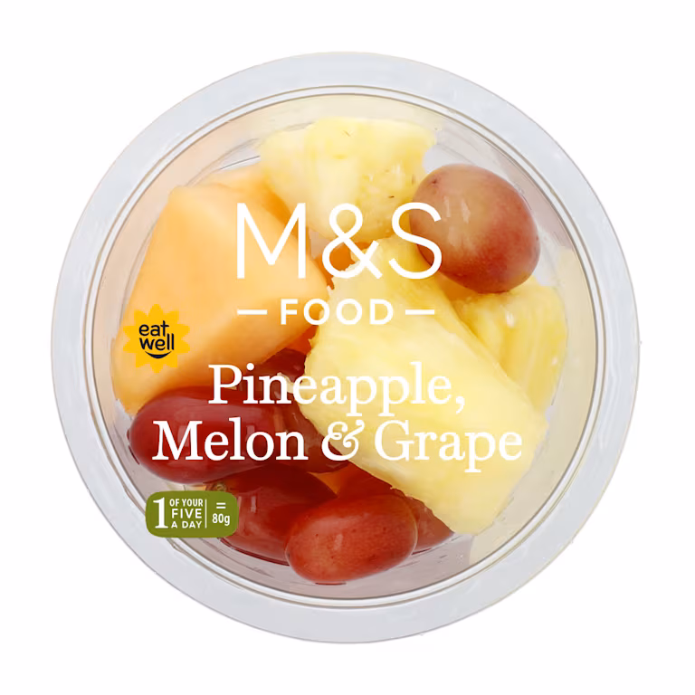 M&S Pineapple, Melon and Grapes