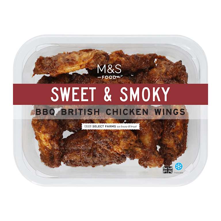 M&S British Sticky BBQ Chicken Wings