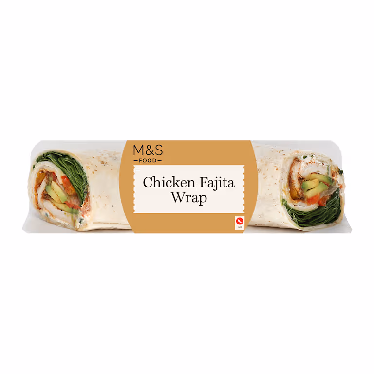 M&S Chicken Fajita Wrap