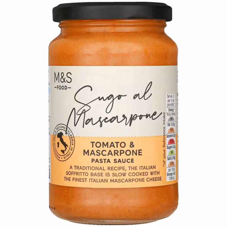 M&S Tomato & Mascarpone Pasta Sauce