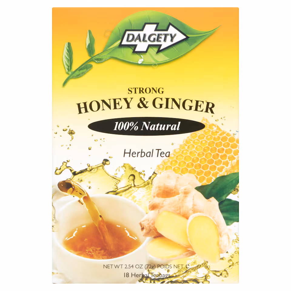 Dalgety Honey & Ginger Tea 72G
