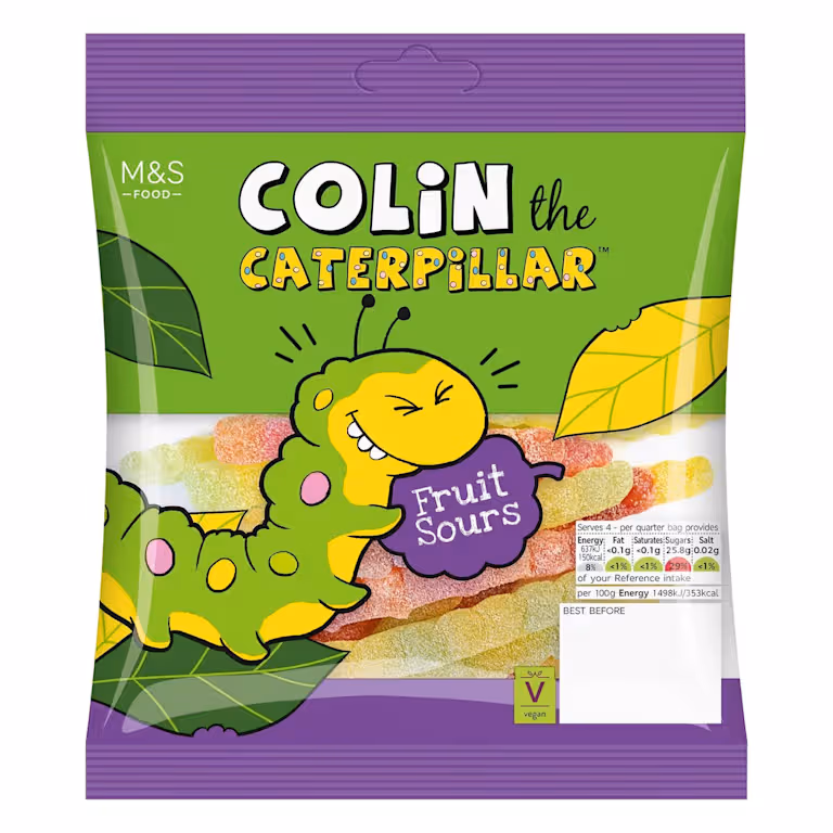 M&S Colin the Caterpillar Fruit Sours