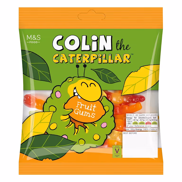 M&S Colin the Caterpillar™ Fruit Gums