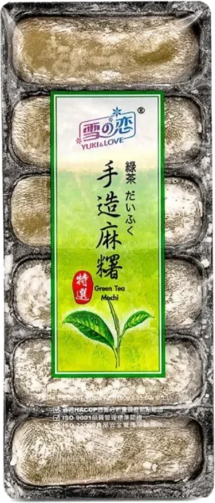 Yuki & Love Grønn Te Mochi 180g