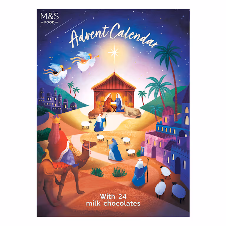 M&S Nativity Advent Calendar