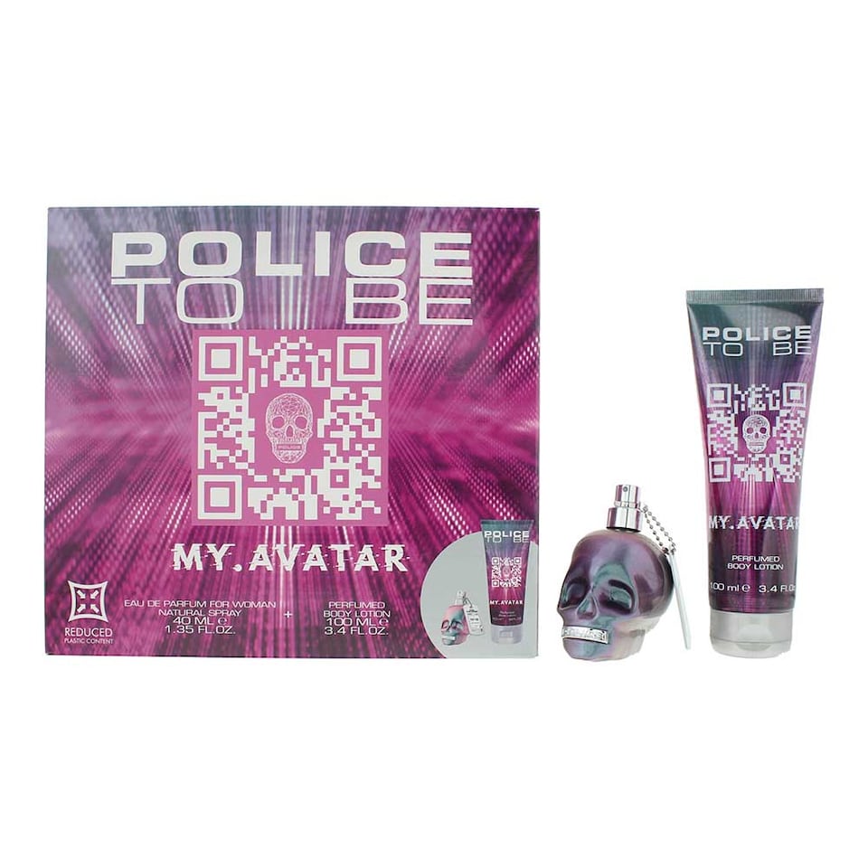 Police To Be My Avatar for Her Gift Set 40ml EDP Spray - Body Lotion 100ml