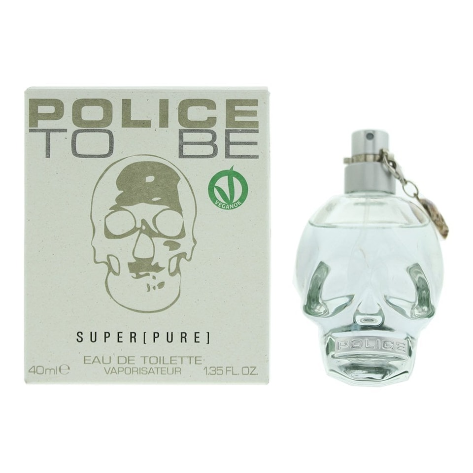 Police To Be Super Pure Unisex EDT 40ml Fragrance