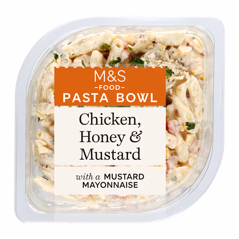 M&S Chicken, Honey And Mustard Pasta Salad