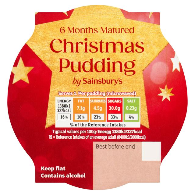 Sainsbury's Christmas Pudding 100g
