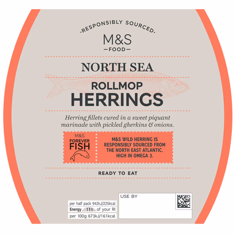 M&S North Sea Rollmop Herrings