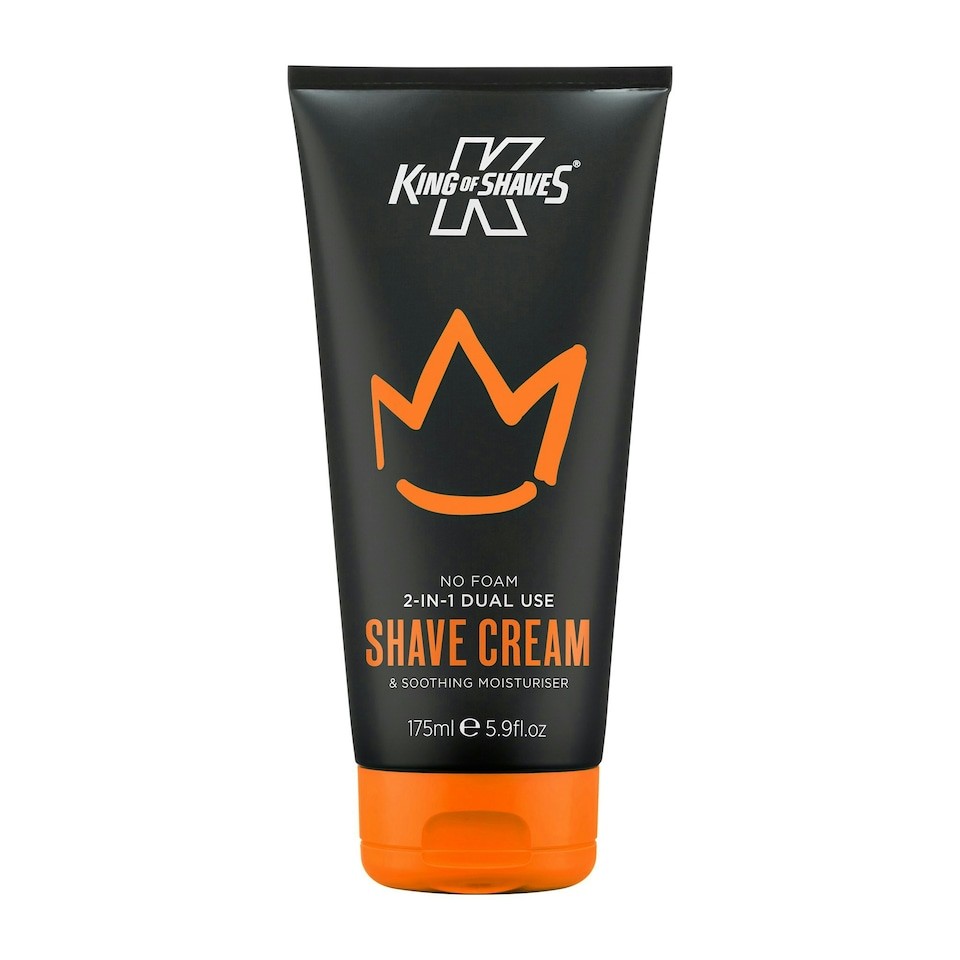 King of Shaves 2-in-1 No Foam Shaving Cream, 175ml, Men
