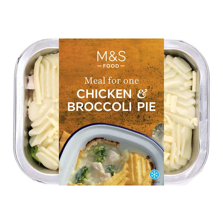M&S Meal for One Chicken and Broccoli Pie
