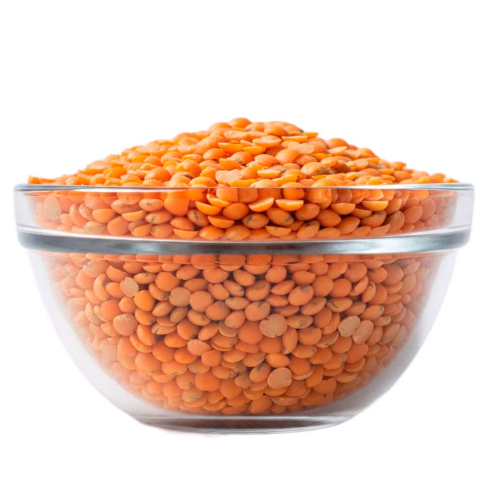 Organic Red Split Lentils 1kg (Sussex Wholefoods) | Multi