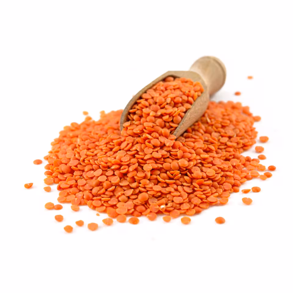 Organic Red Split Lentils 2kg (Sussex Wholefoods) | Multi