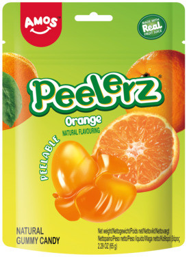 Amos Peelerz Gummy Orange 65g