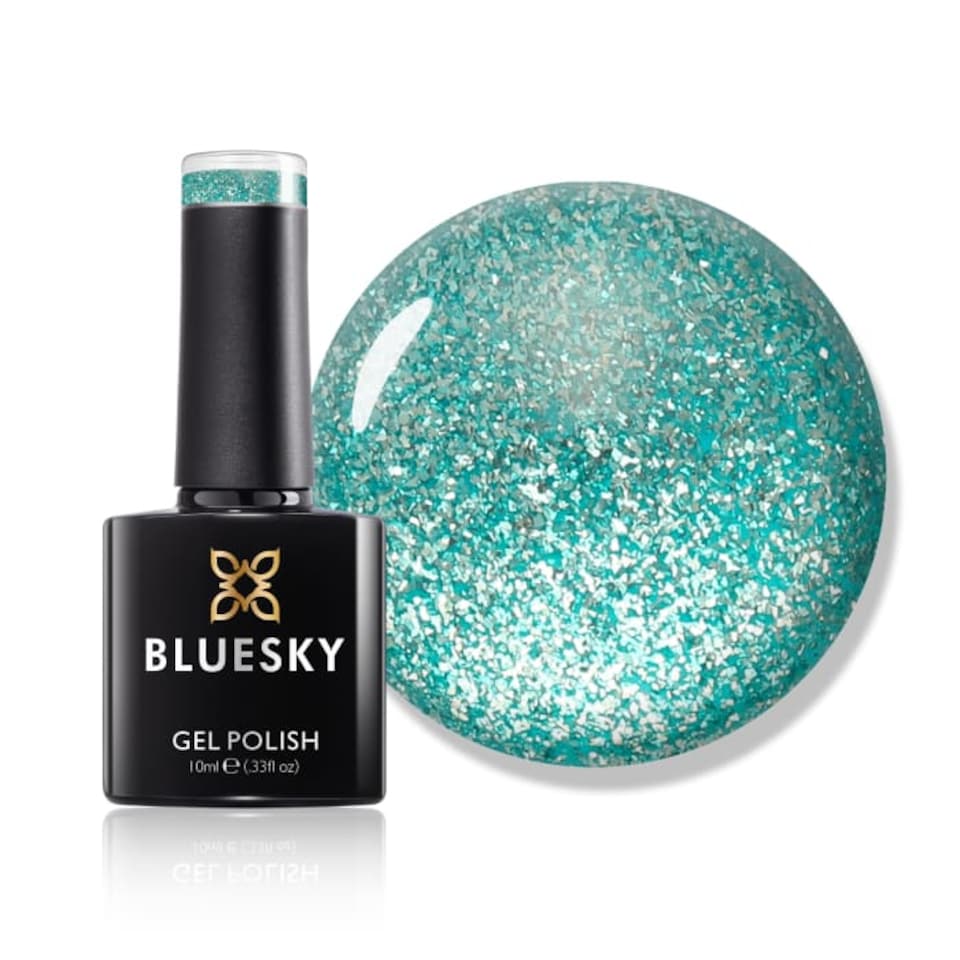 Bluesky Blue Gel Polish - Aquamarine Dream - Platium 10ml