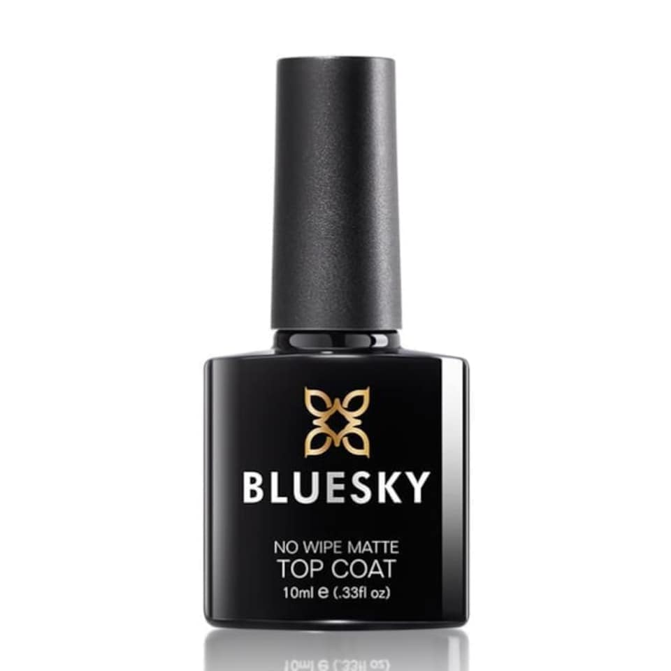 Bluesky Clear Gel Polish - Matte No Wipe Top Coat 10ml