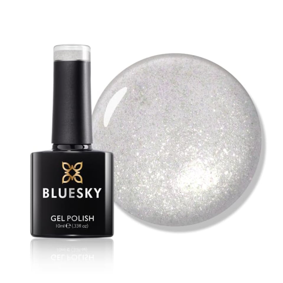Bluesky Silver Gel Polish - Platinum Ring 10ml