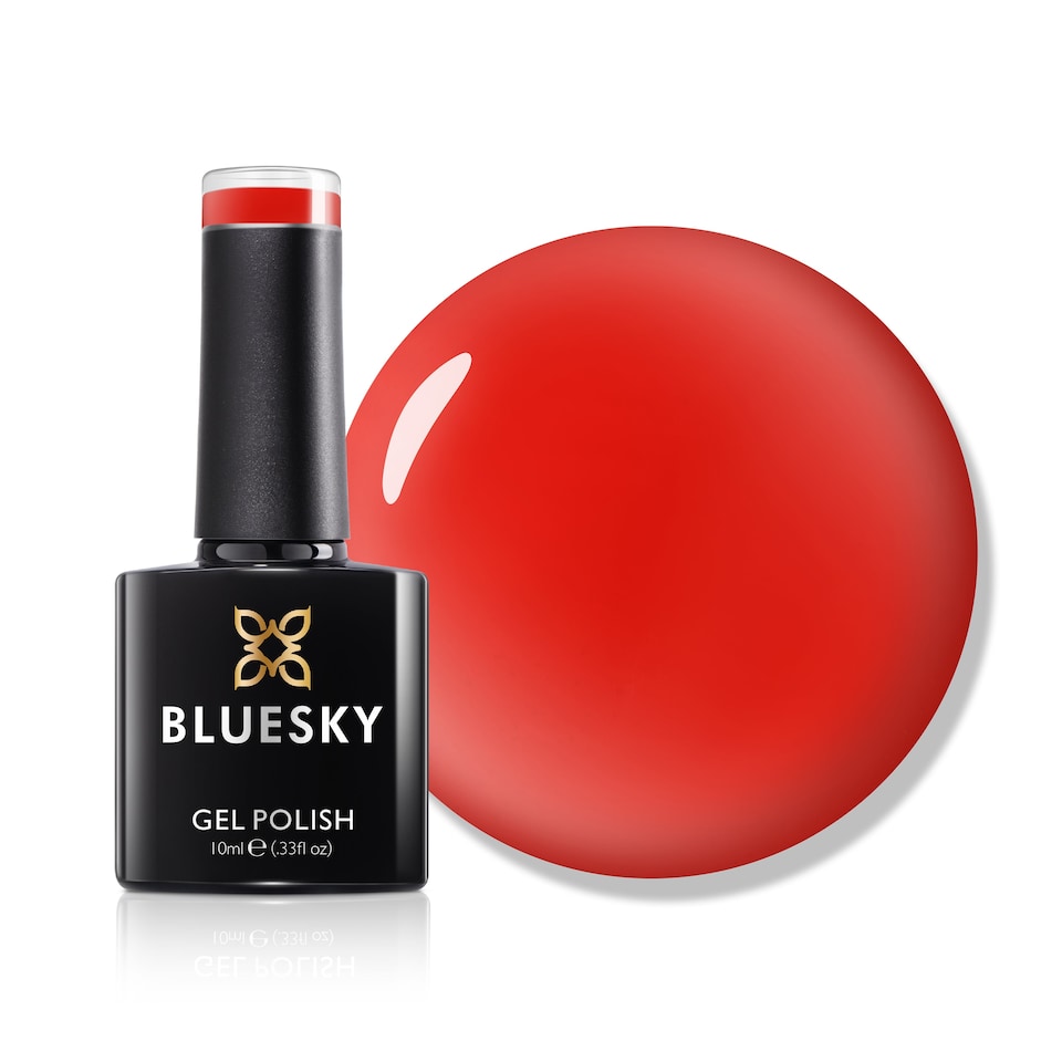 Bluesky Red Gel Polish - For The Record - Glaze 10ml