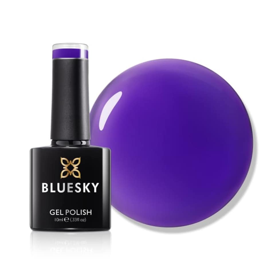 Bluesky Purple Gel Polish - Groove On Over - Glaze 10ml