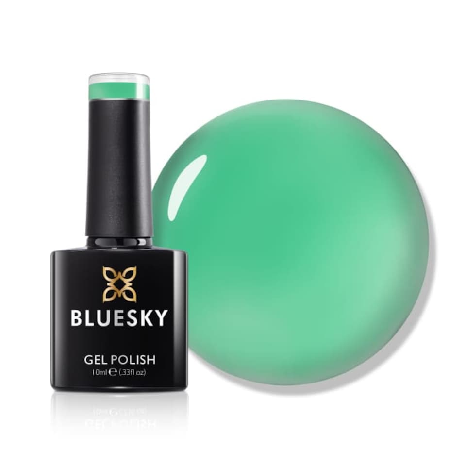 Bluesky Green Gel Polish - Feel The Funk - Glaze 10ml