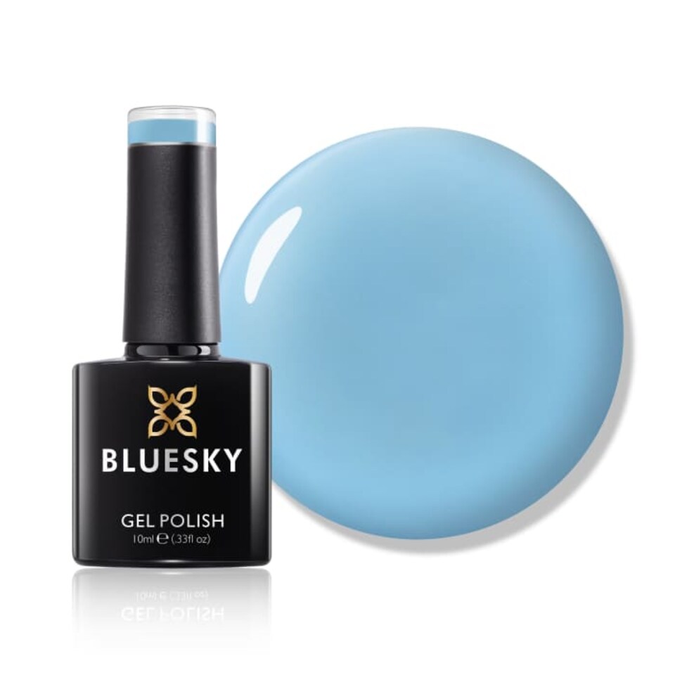 Bluesky Blue Gel Polish - Bubblegum Bottle - Pastel 10ml