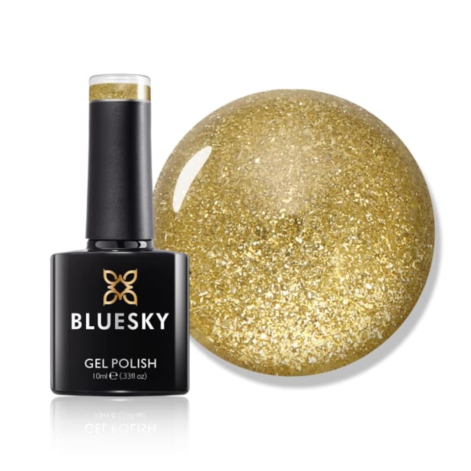 Bluesky Gold Gel Polish - Good As Gold - Platinum 10ml