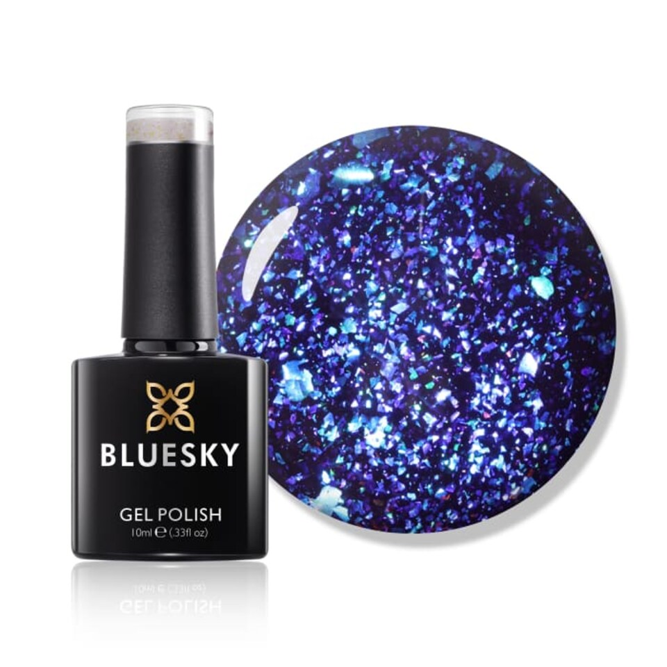 Bluesky Blue Gel Polish - Orion's Belt - Galaxy 10ml